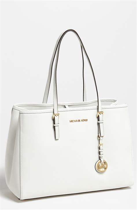 white michael kors wallet|michael kors optic white handbags.